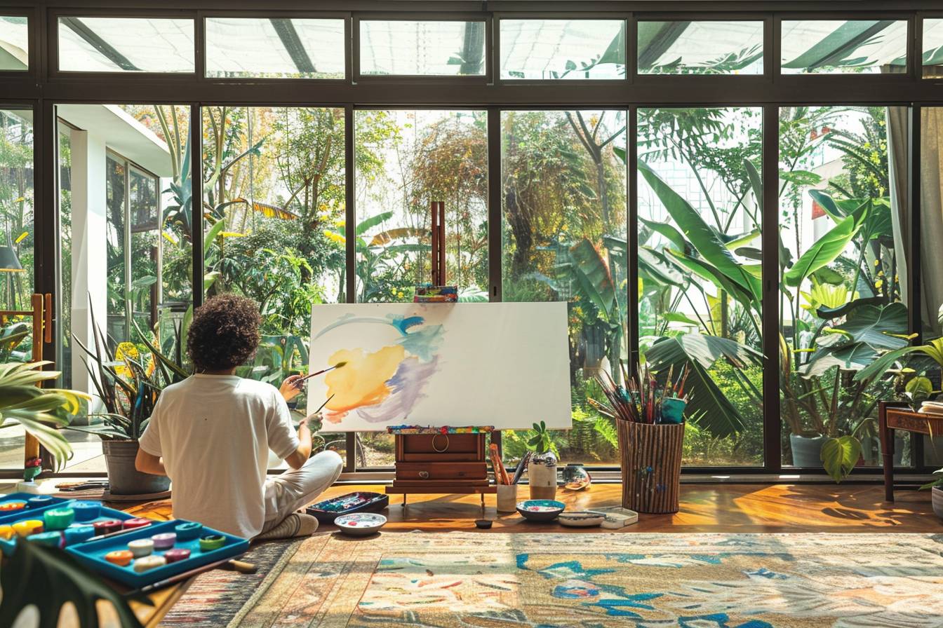 Lire la suite à propos de l’article Peindre avec Sagesse: Comment Harmoniser les Couleurs dans une Maison Ouverte pour une Ambiance Captivante